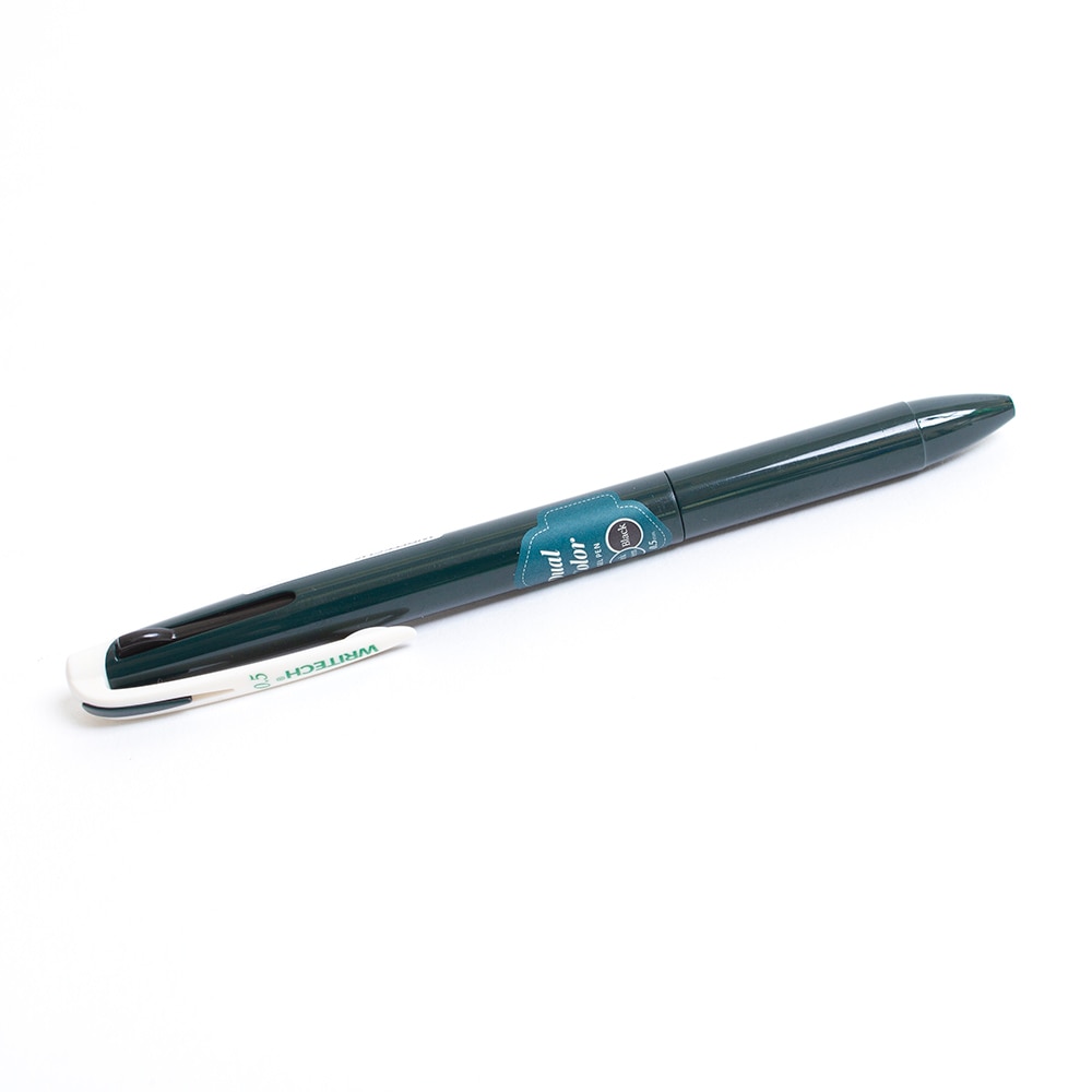 Writech, Gel, Art & School, 2-in-1, Retractable, 0.5mm, 715005, Dark Green